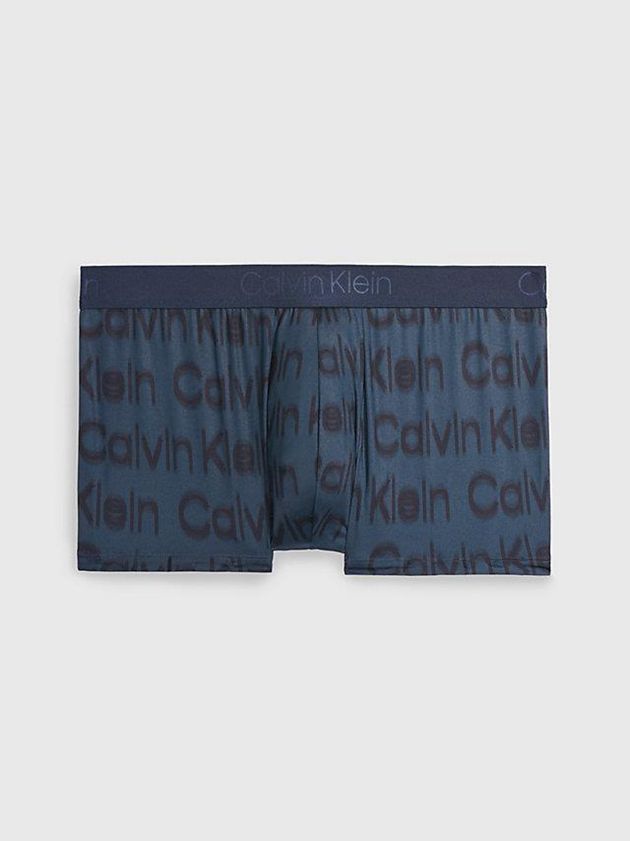 Calvin Klein USA Low Rise Mens Trunks Navy 1549683-QW